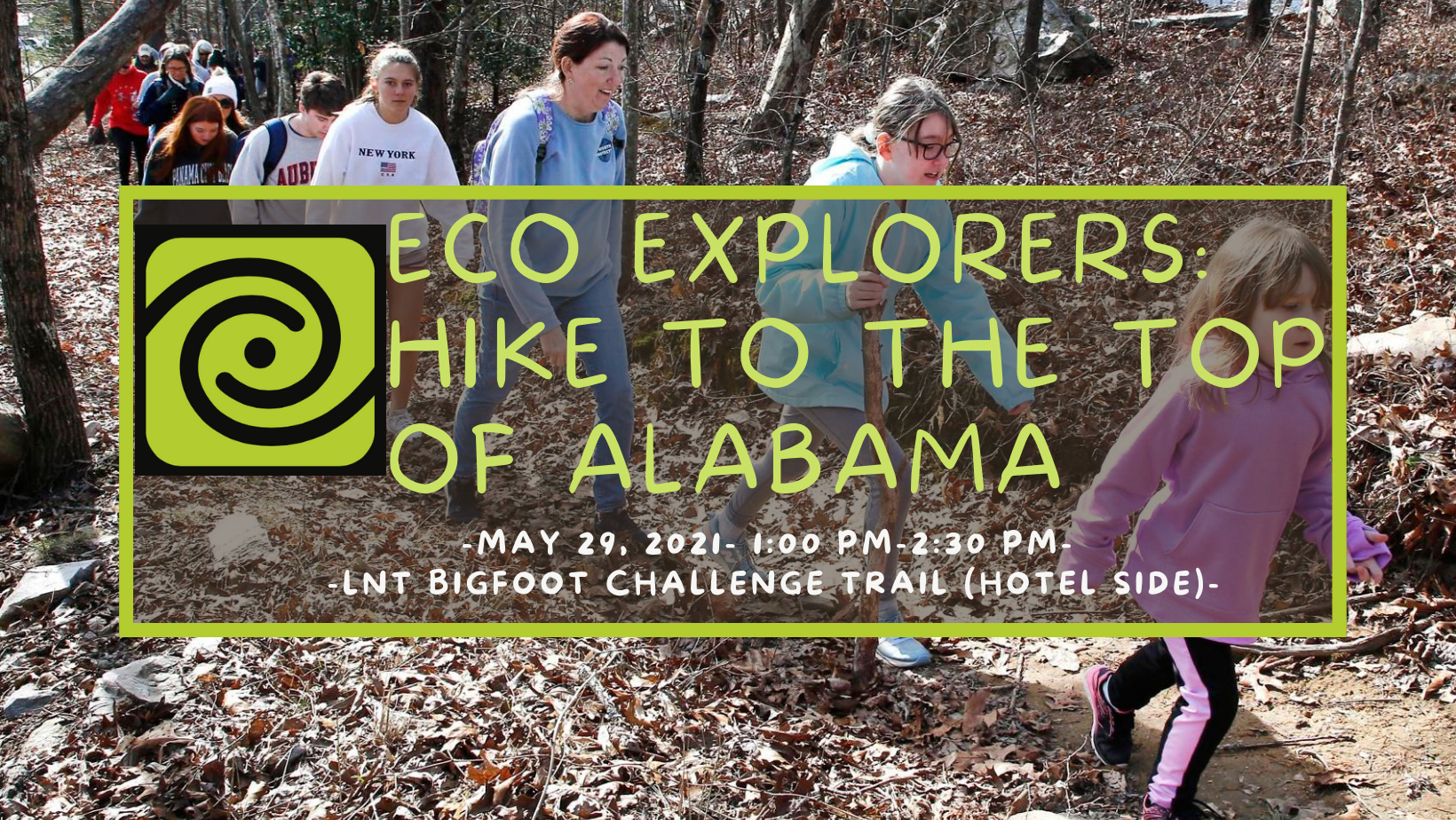 Eco Explorers: Leave No Trace Hike to the Top of Alabama
