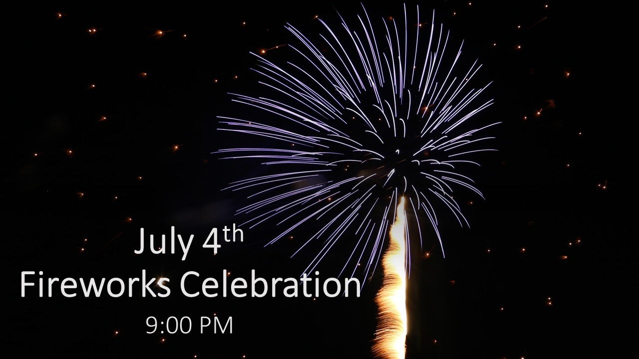 July 4th Fireworks Celebration
