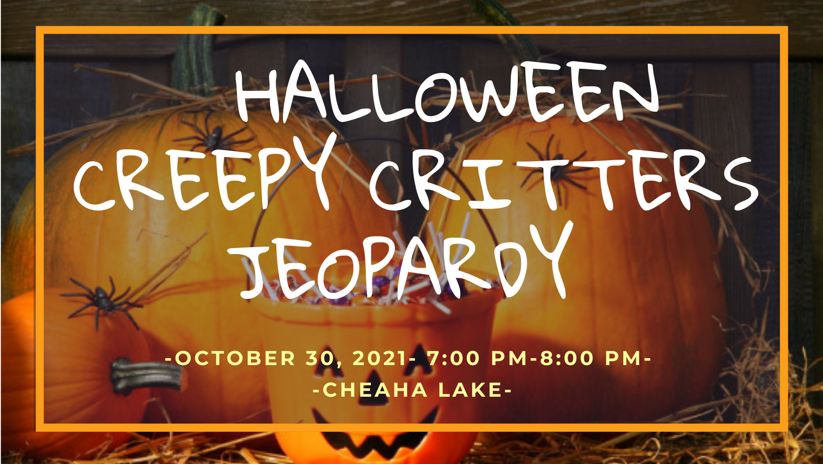 CSP Campfire Talk: Halloween Creepy Critters Jeopardy 2021