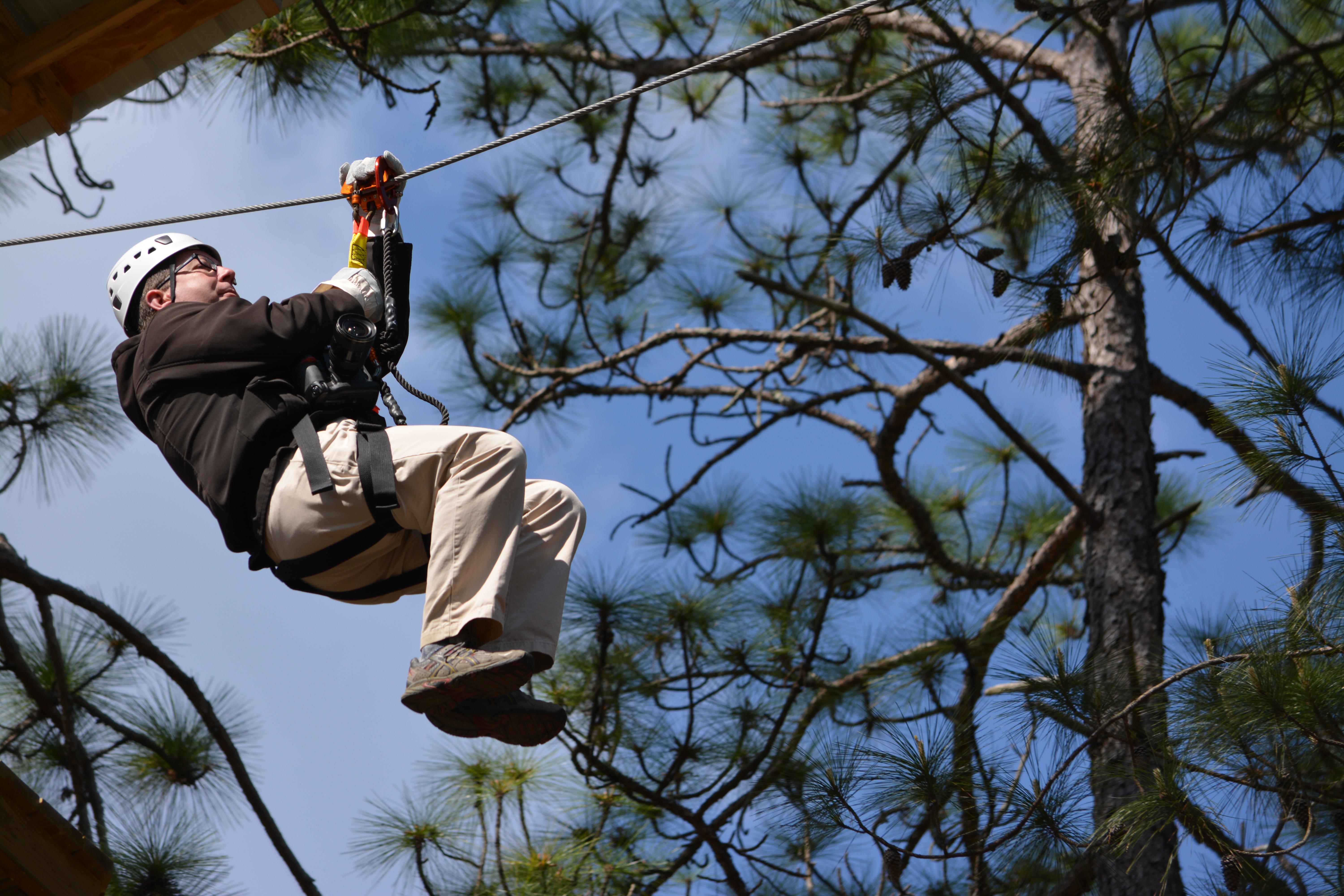 Wind Creek State Park Zip Line