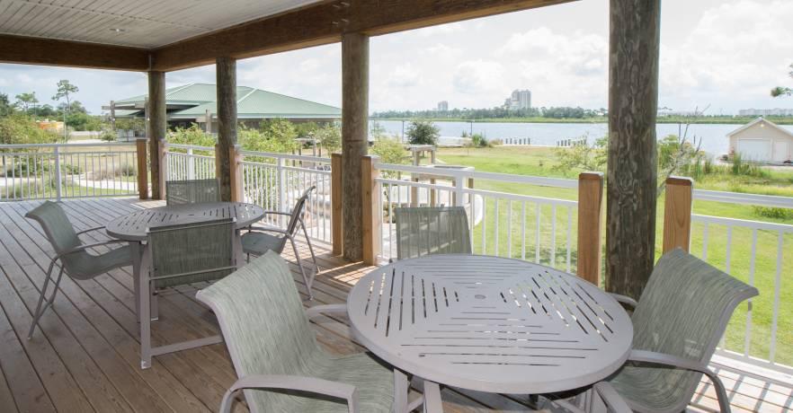 Education Building Deck