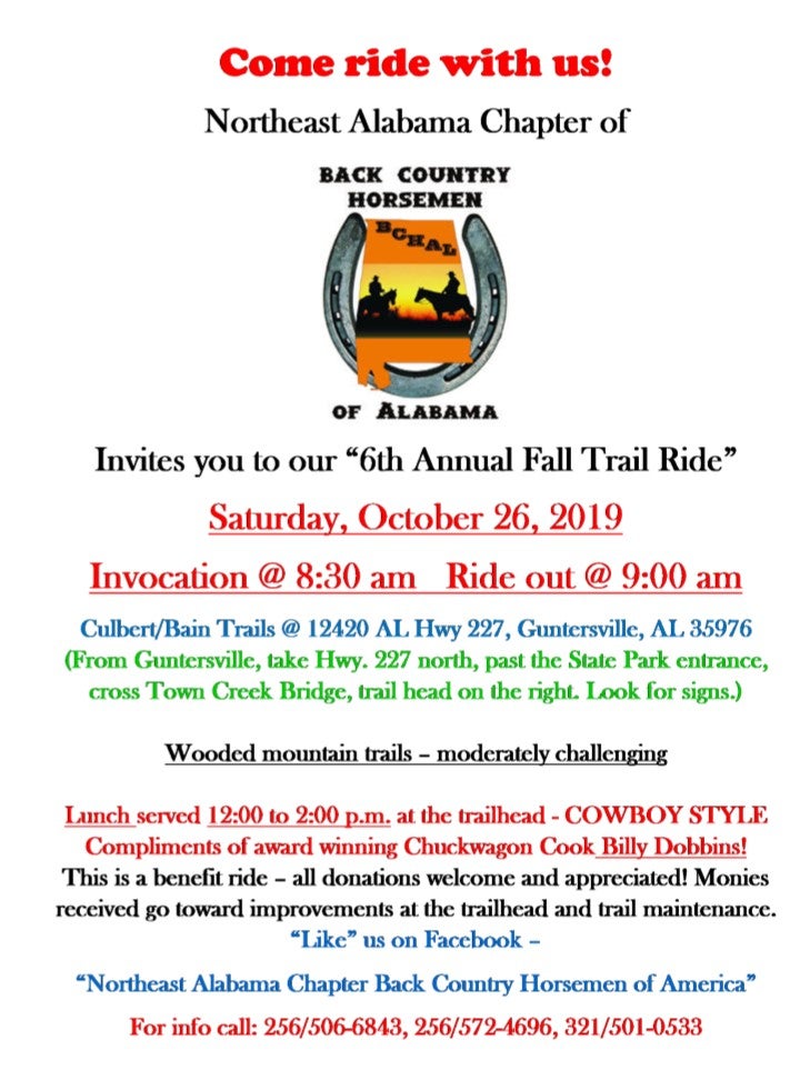 6th Annual Fall Ride 