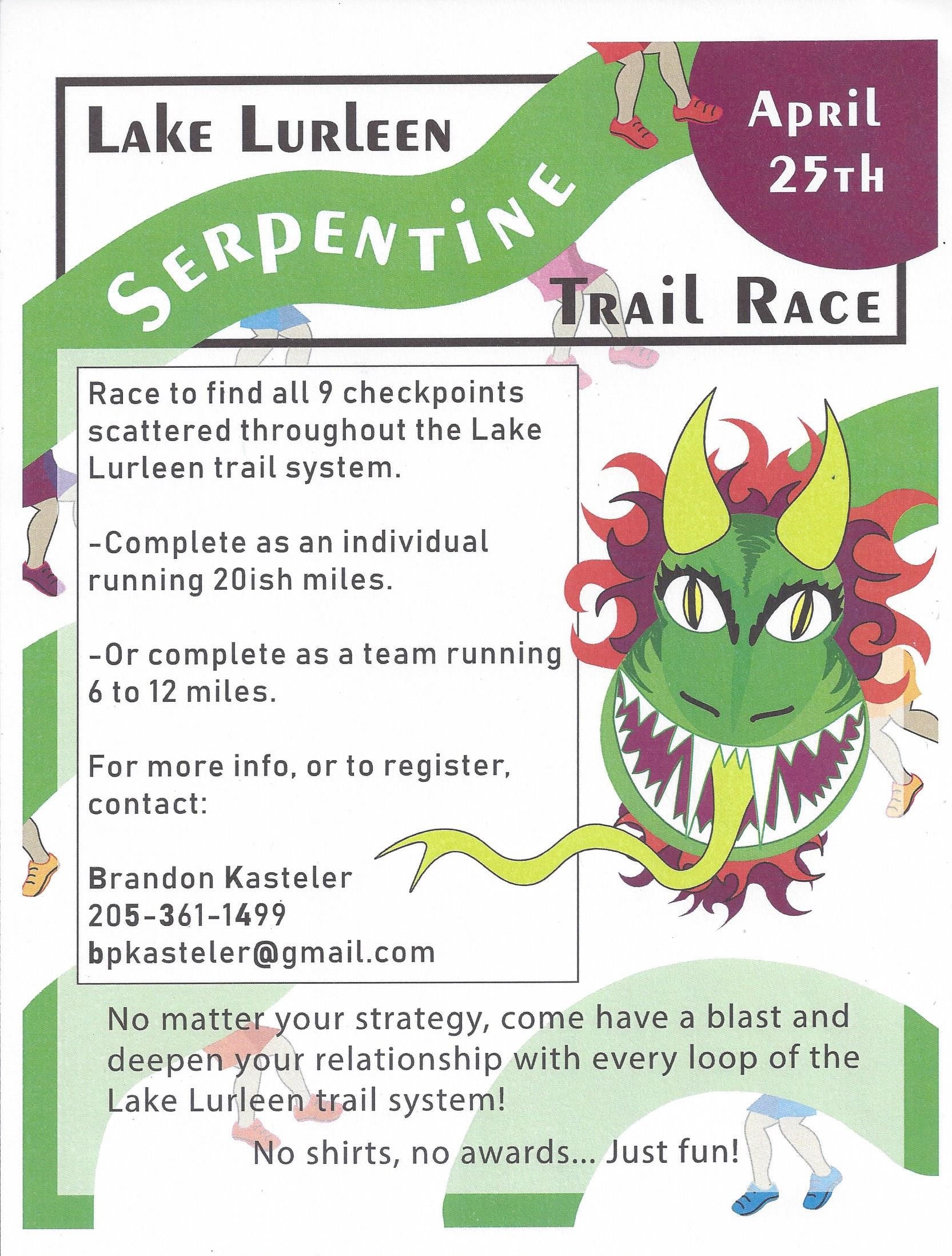 2020 LLSP Serpentine Trail Race