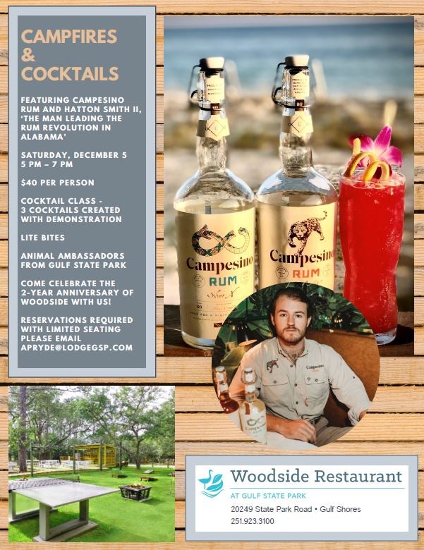 Campfires and Cocktails @ Woodside