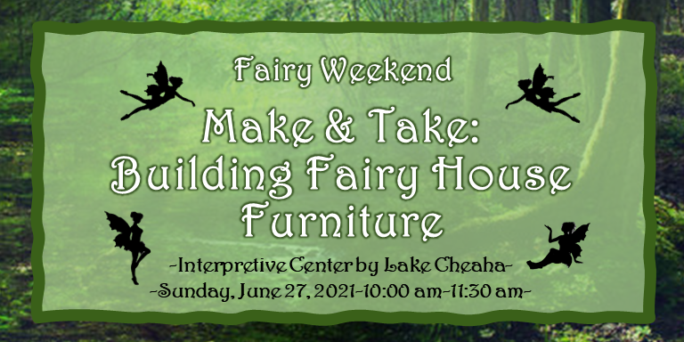 Sunday Fairy Fun: Make & Take: Building Fairy House Furniture