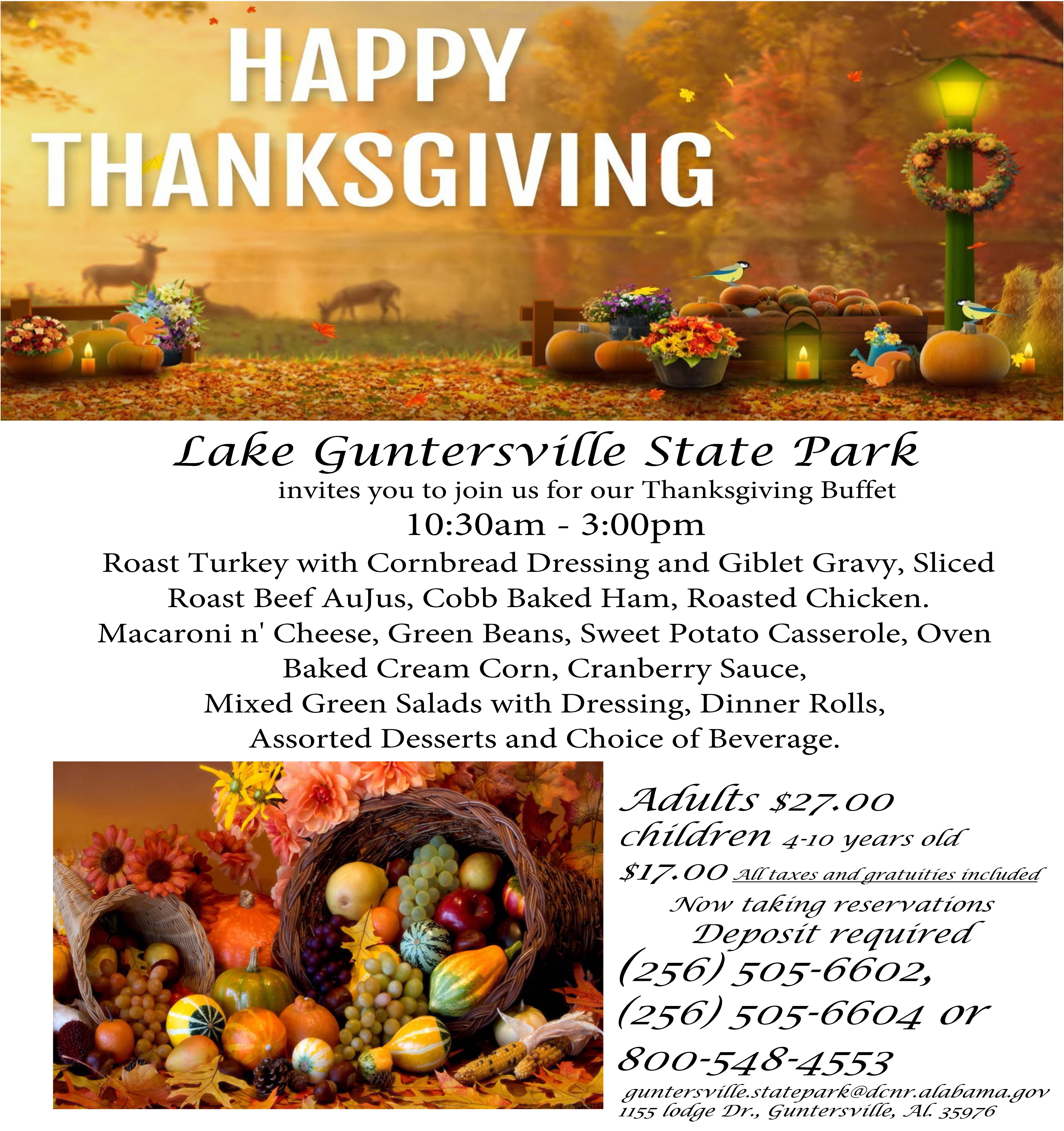 LGSP Thanksgiving Buffet