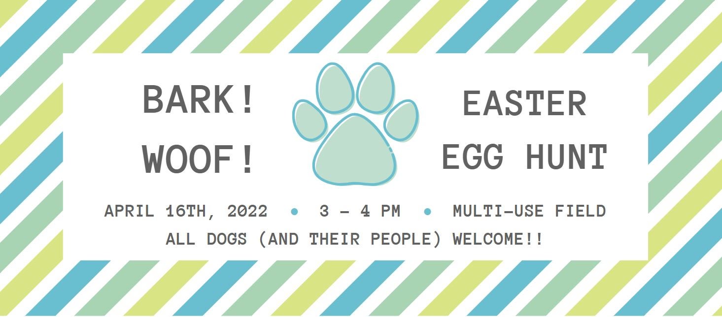 Dog Easter Egg Hunt