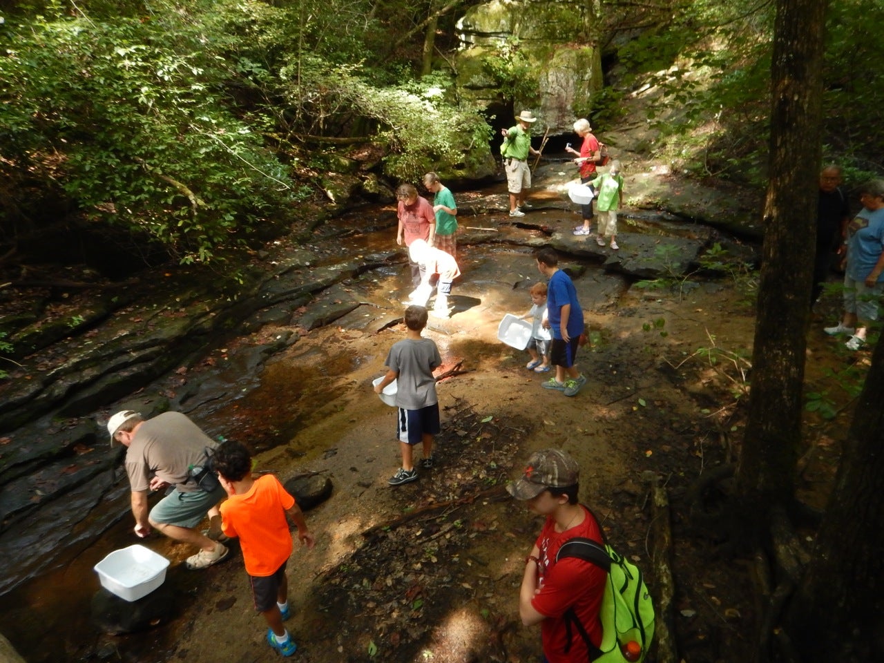 Creek Kids DeSoto State Park