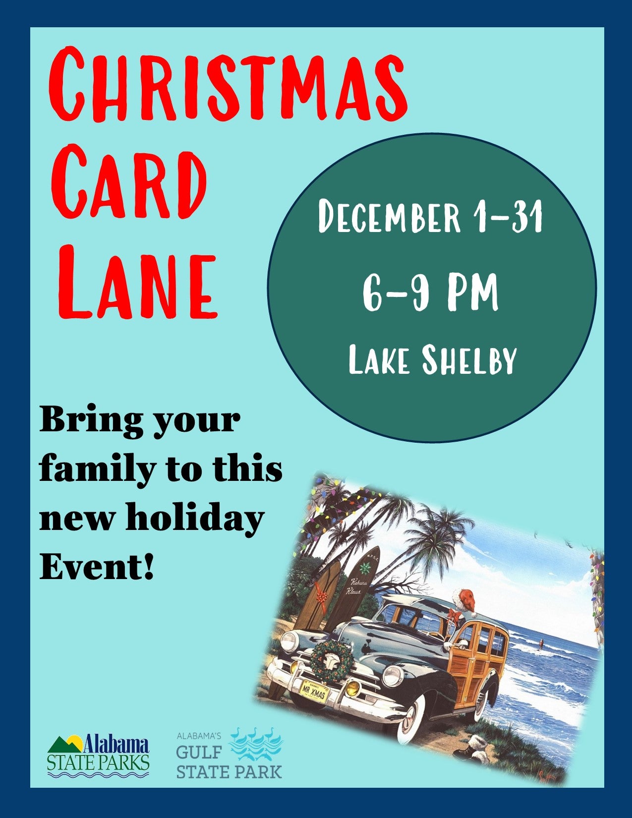 Christmas Card Lane Alapark