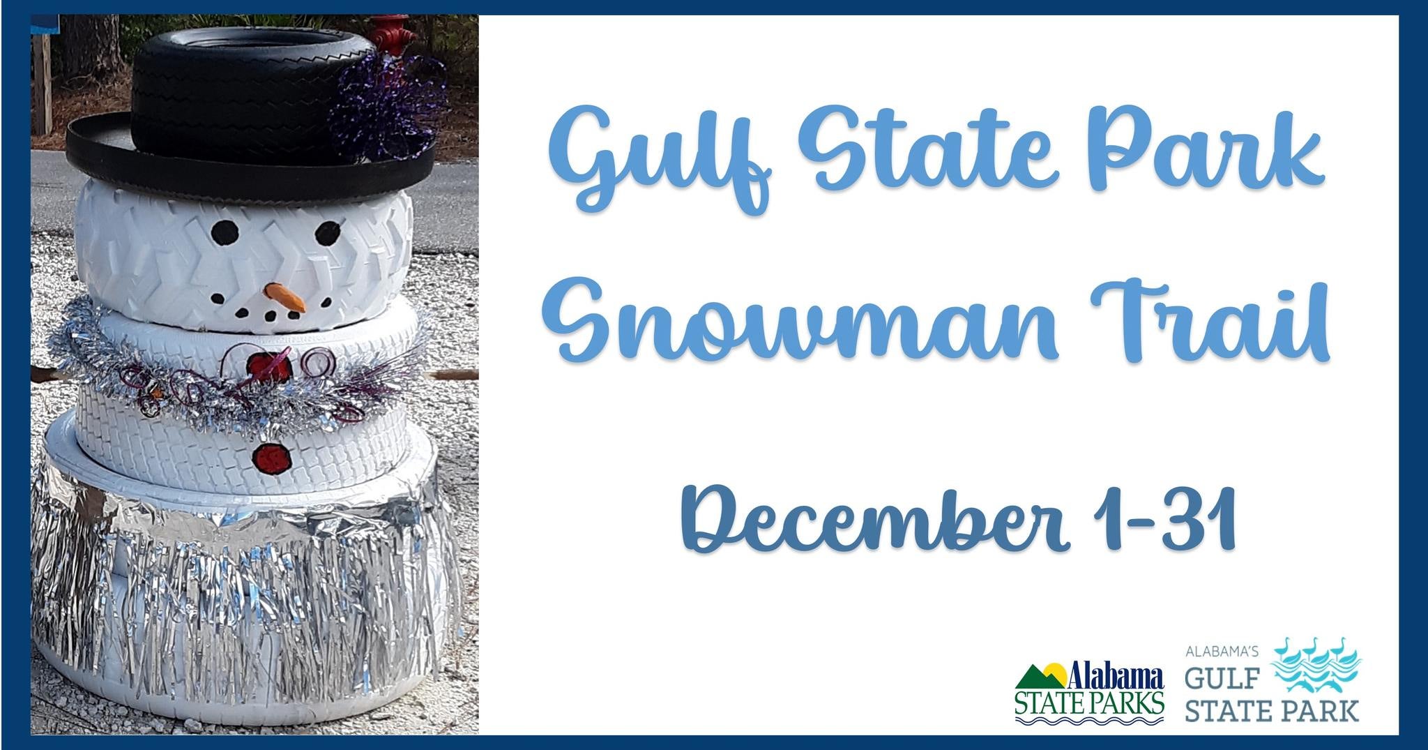 Gulf State Park Snowman Trail