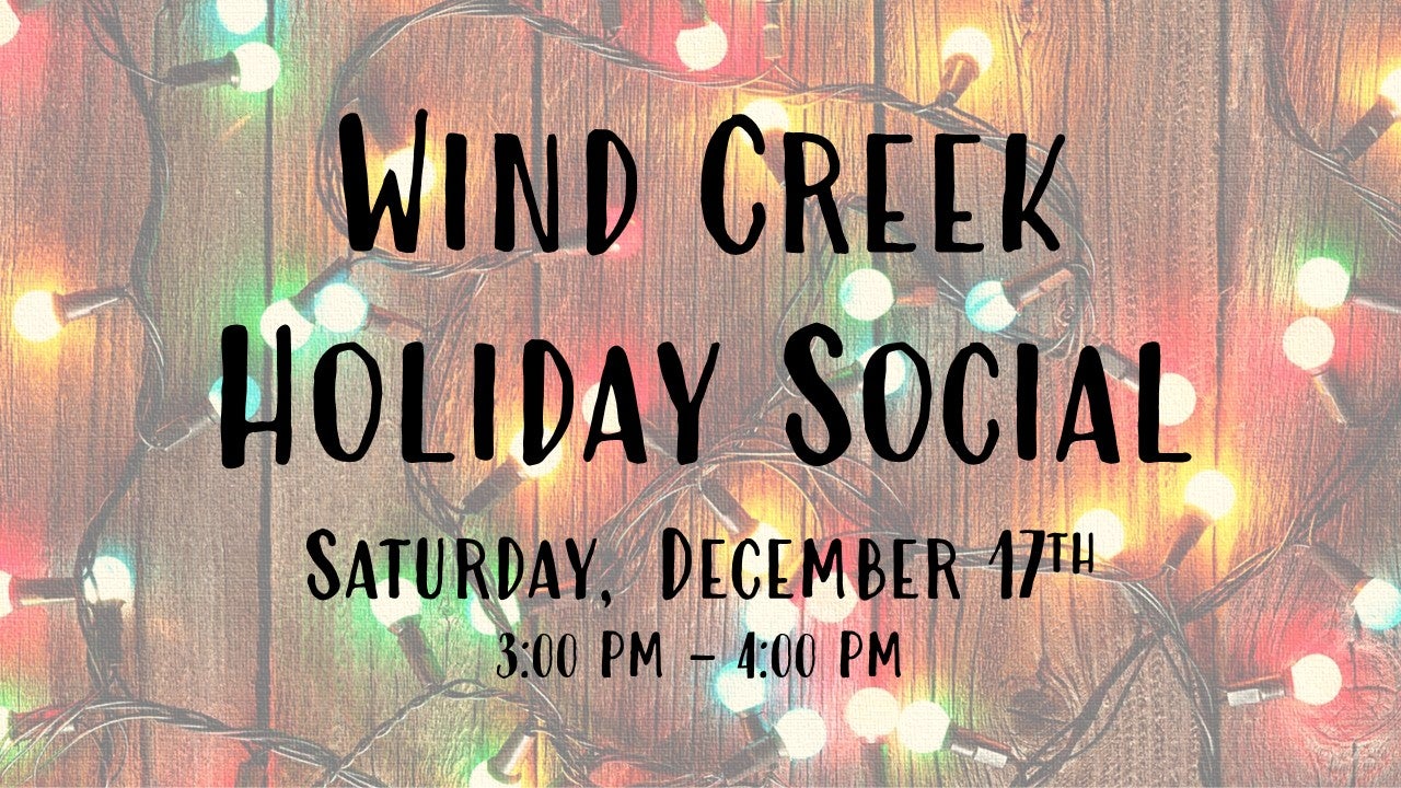 Wind Creek State Park Holiday Social