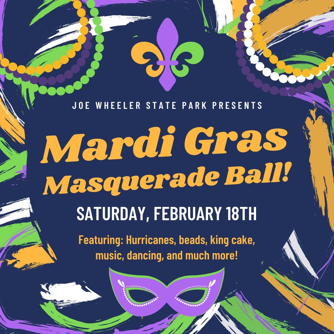 Joe Wheeler State Park Mardi Gras Ball