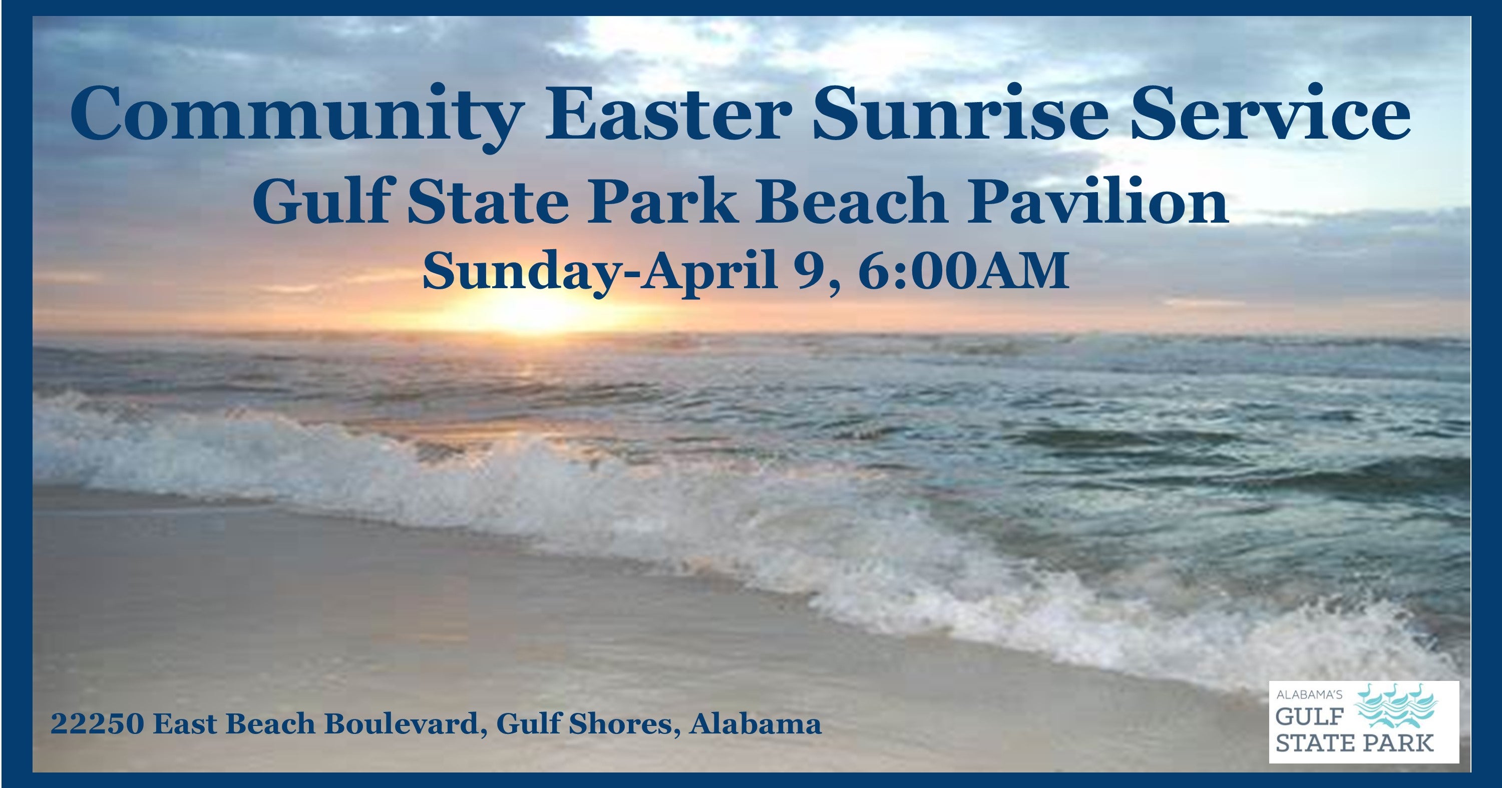 Easter Sunrise Flyer