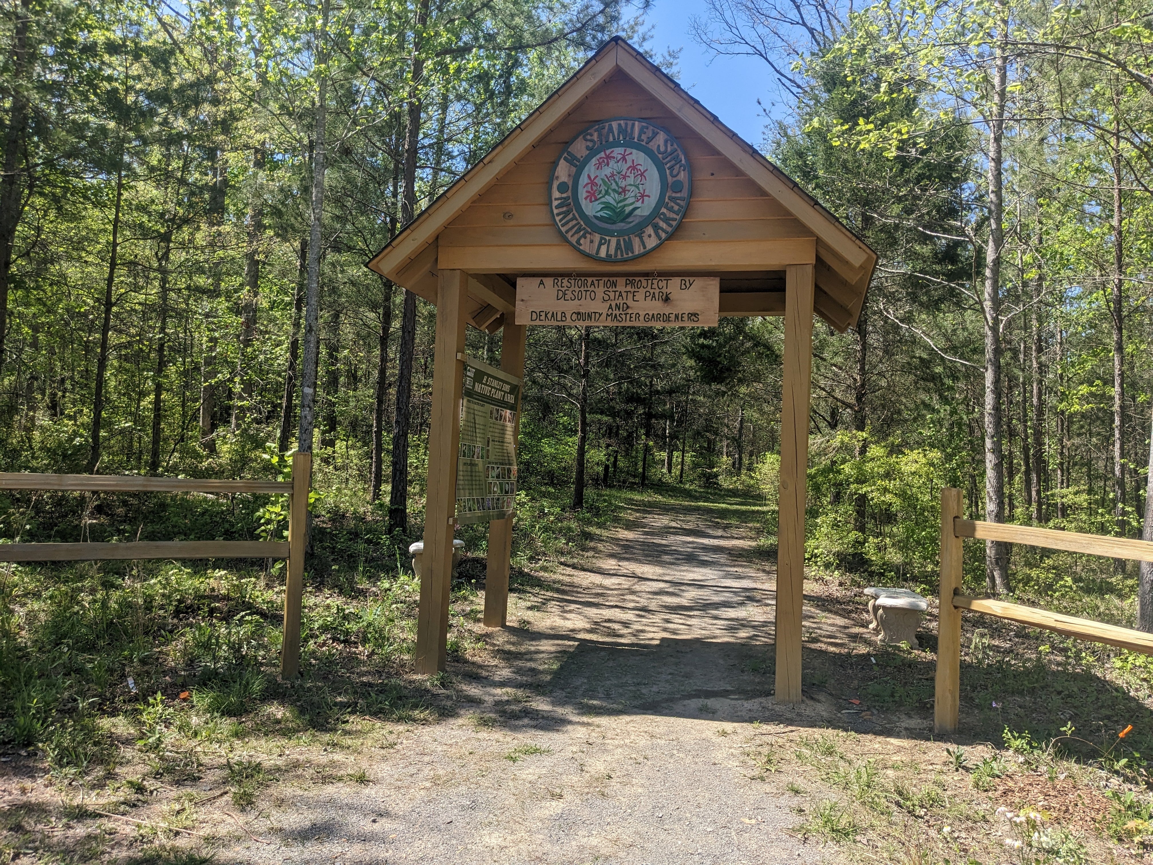 DSP H Stanley Sims Native Plant Area