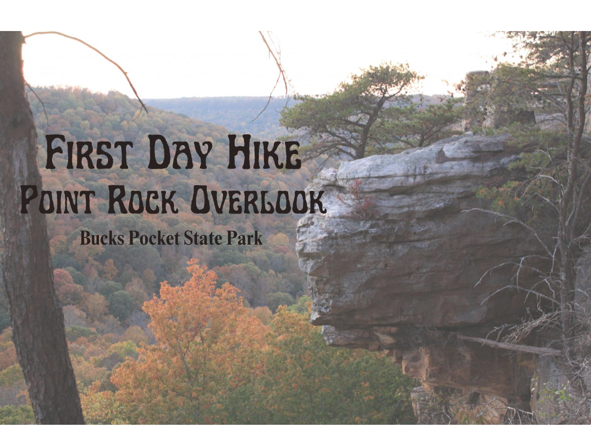 First Day Hike 2025 Point Rock Overlook Alapark
