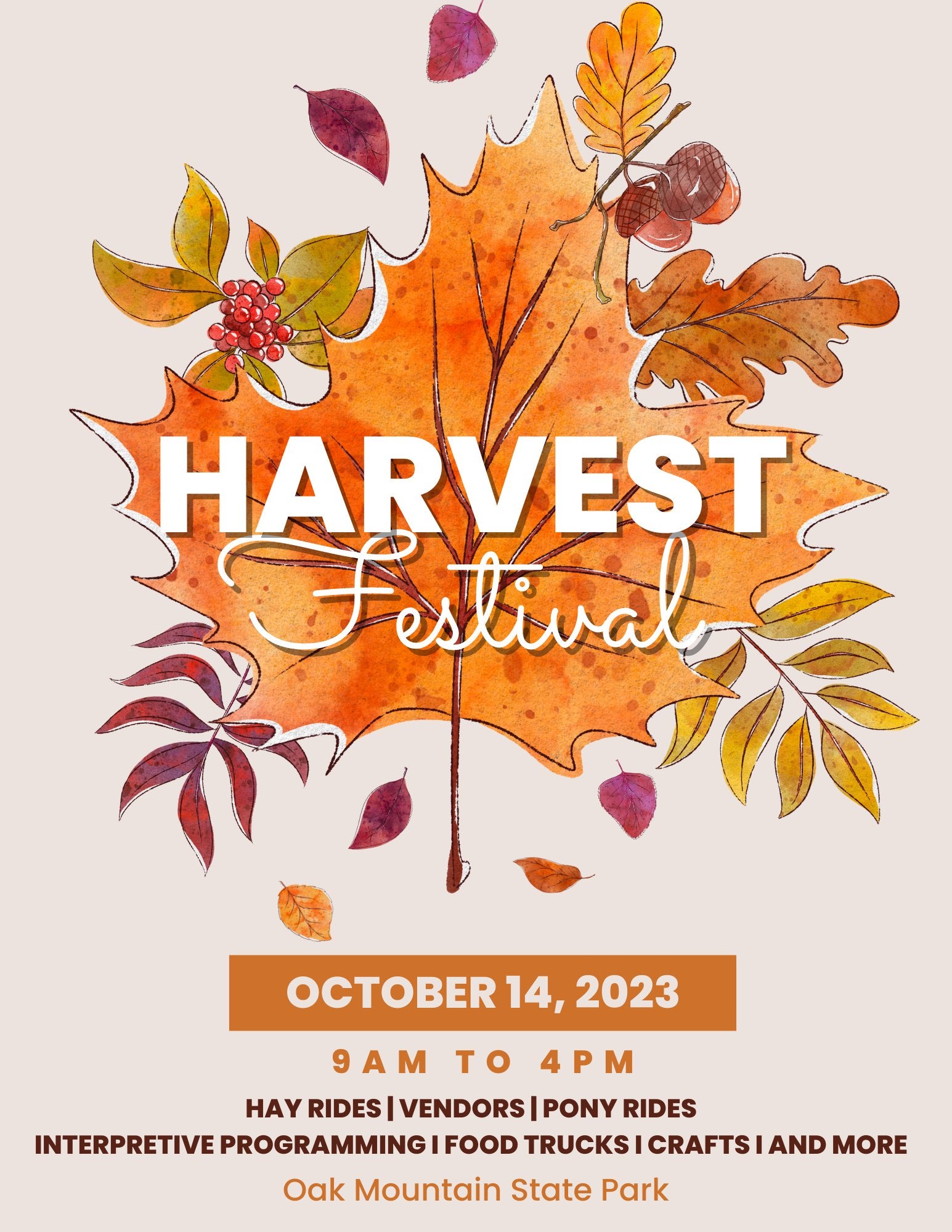 Oak Mountain State Park Harvest Festival 