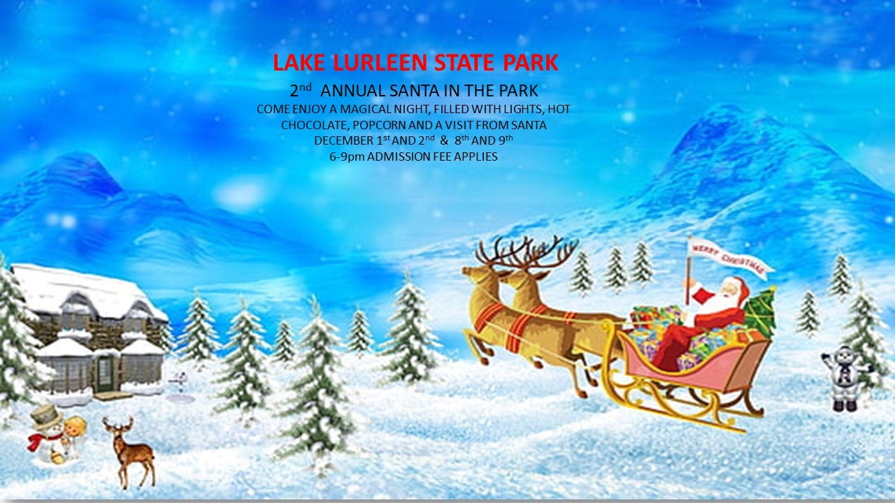 Lake Lurleen State Park Santa in the Park