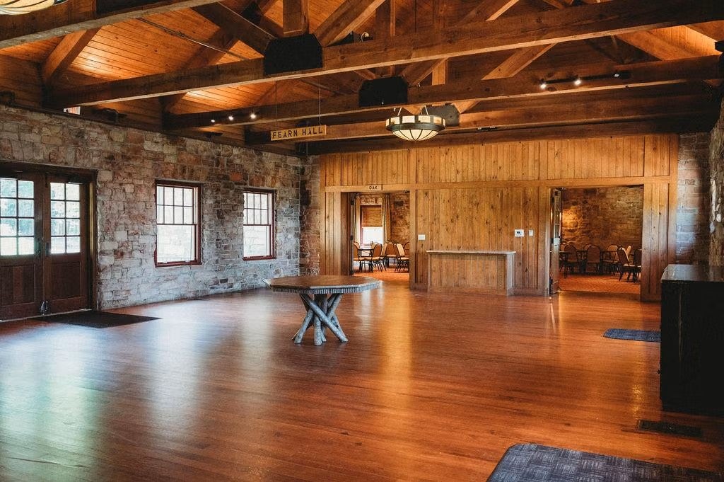 Fearn Hall inside Monte Sano Event Lodge. 