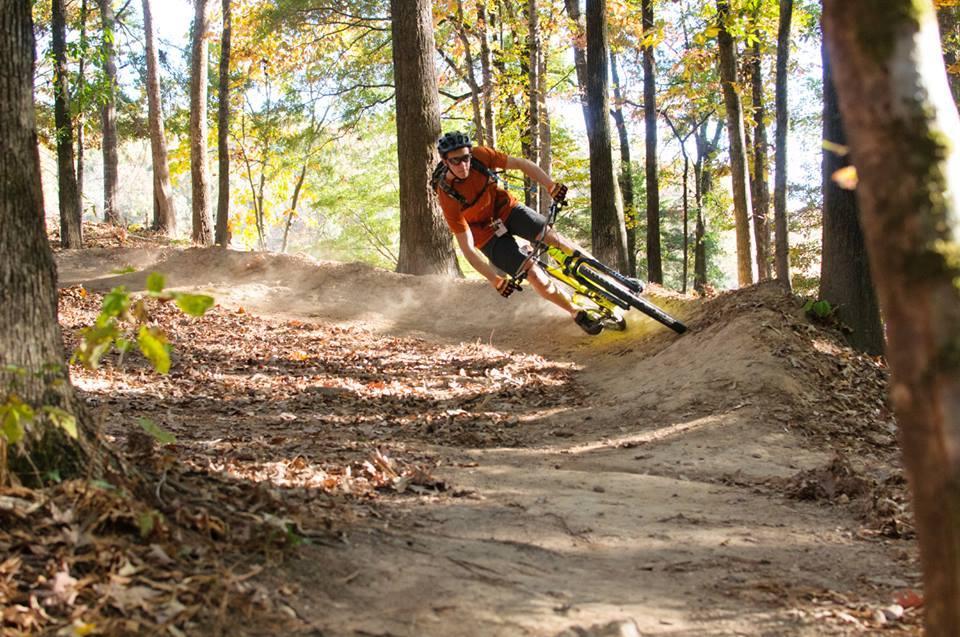 Mountain Biker on the trails