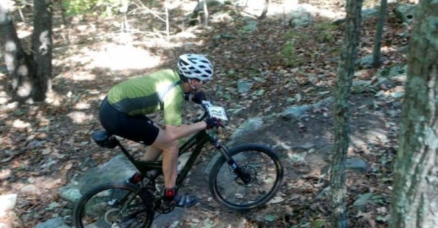 DeSoto State Park Mountain Biking on Trails