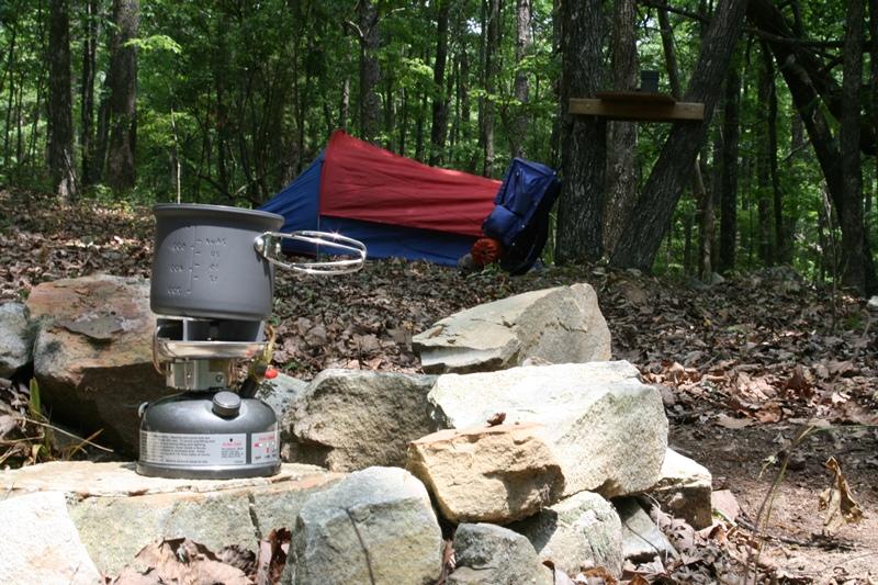 Backpacking Campsites Alapark