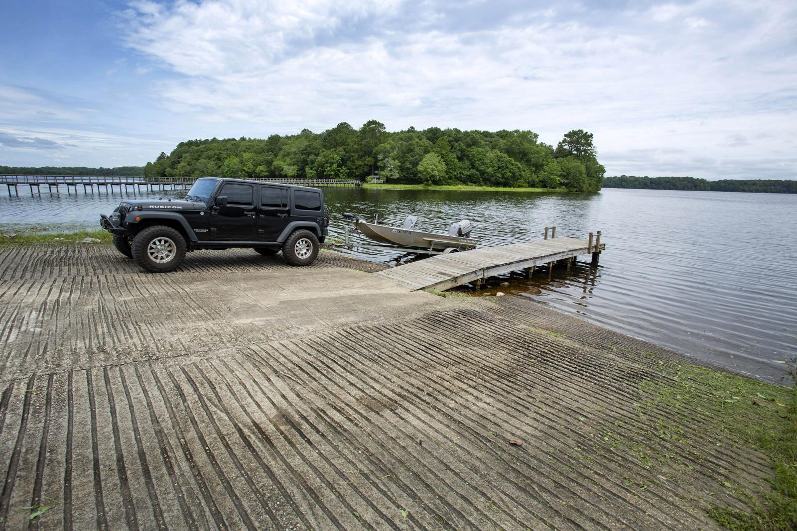 Frank Jackson State Park Fishing Boat Ramp