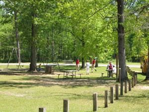 Chickasaw State Park Playground with Kids