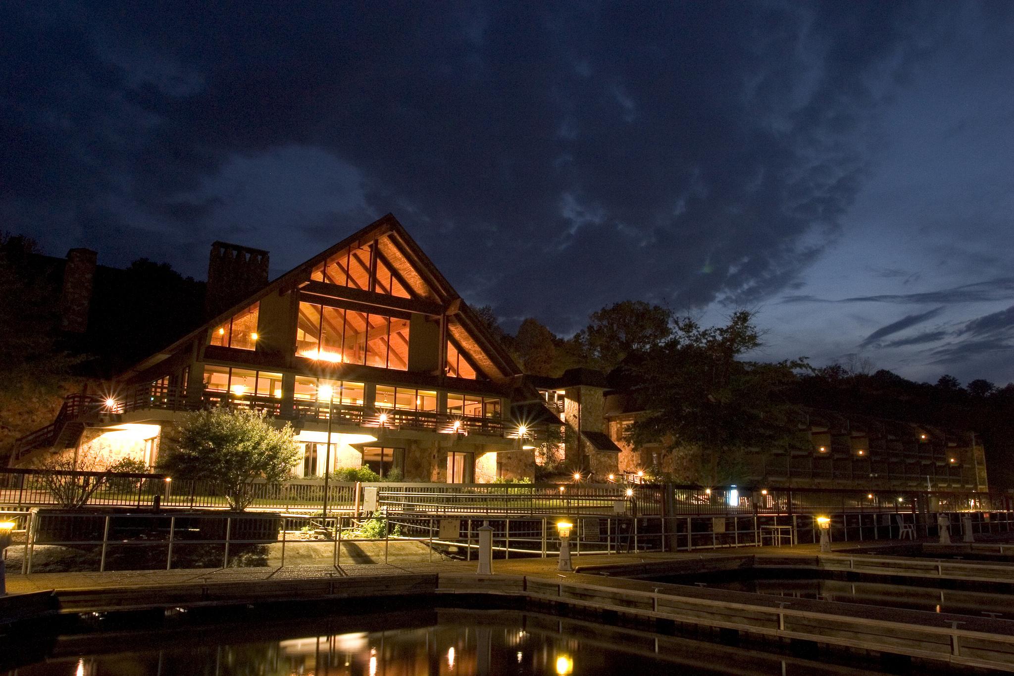 Joe Wheeler State Park Night Lodge View