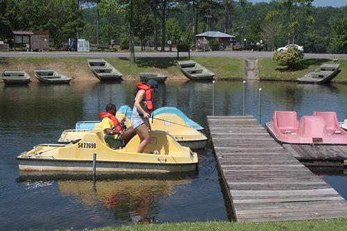 Lake Lurleen State Park Paddleboats