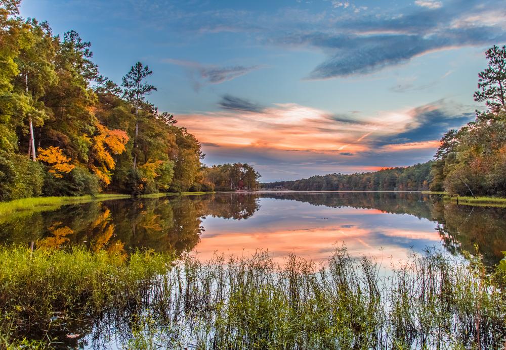Oak Mountain State Park Lake Sunset