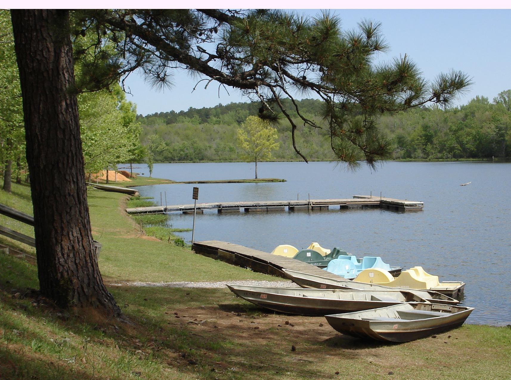 Paul Grist State Park Boats