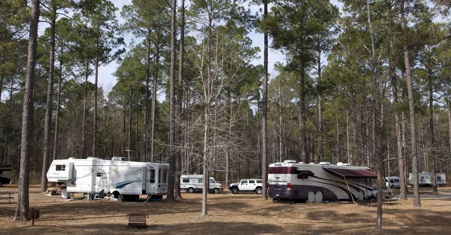 Lakepoint Campground view