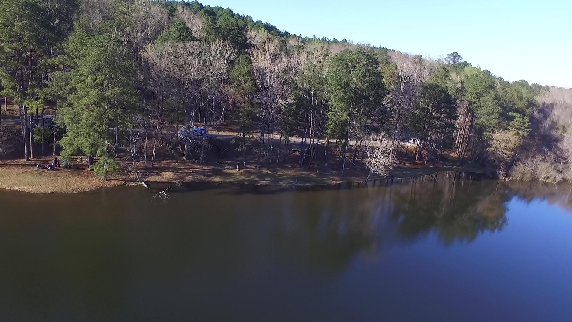 a section lakeside campsites