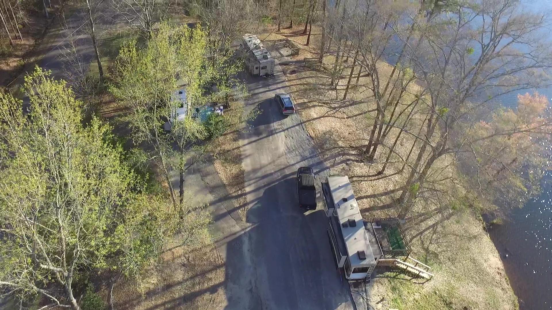 ariel view of b section