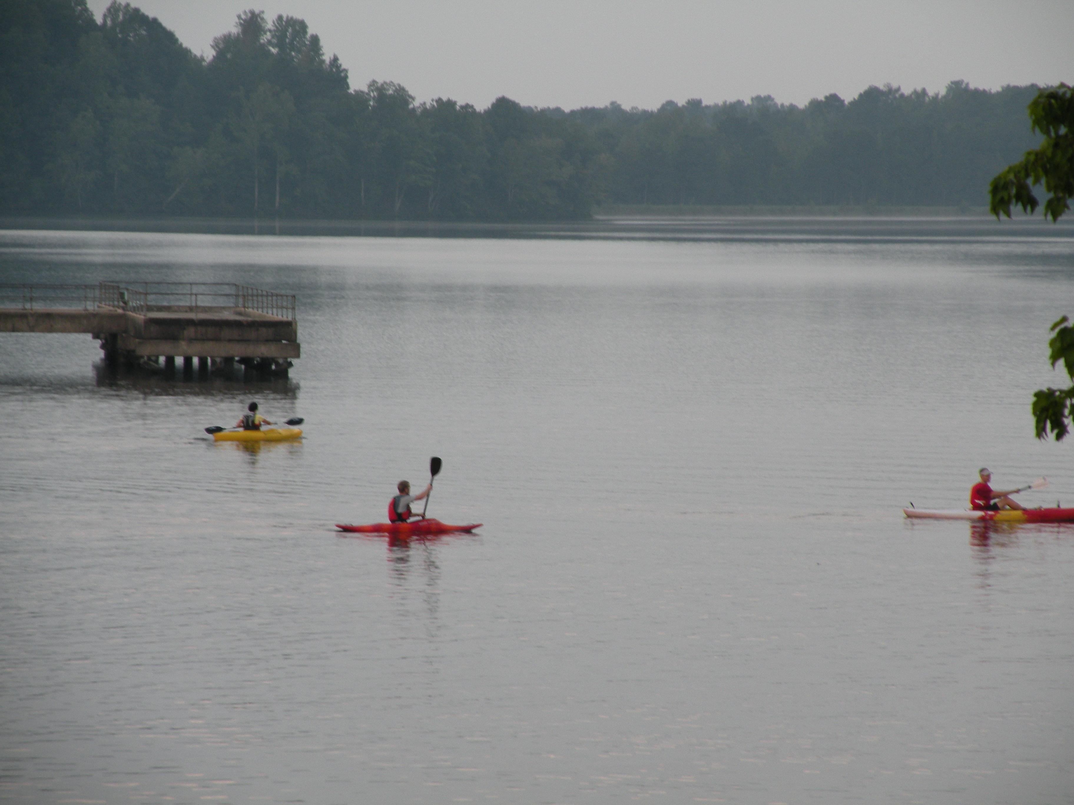 kayaking