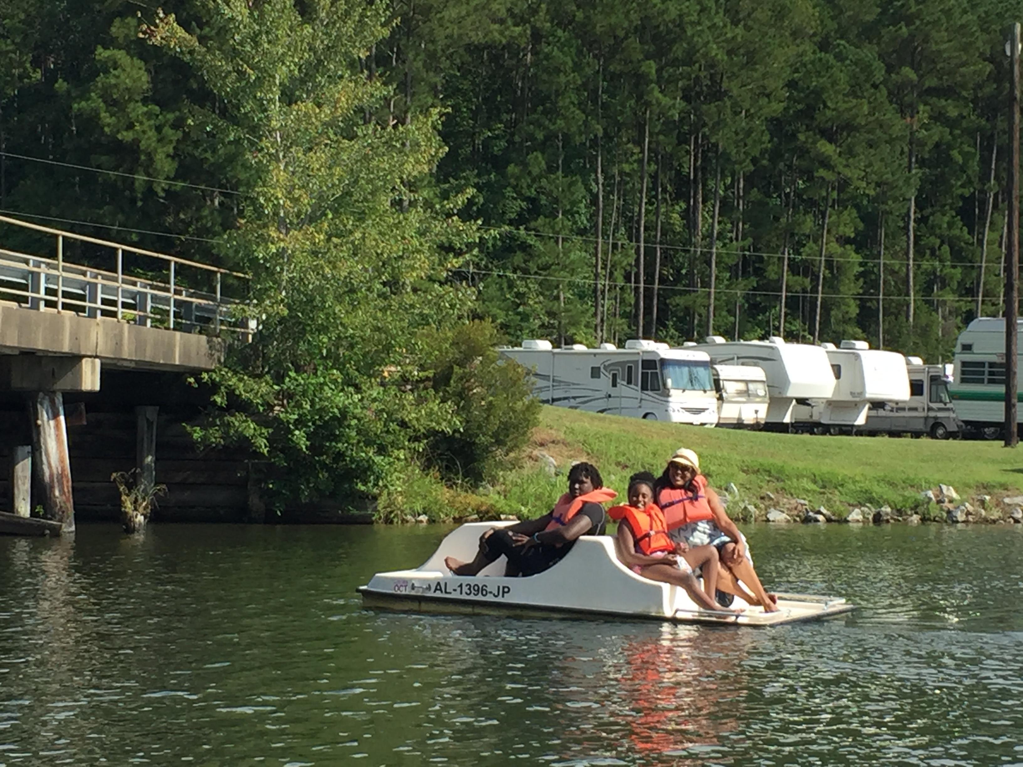 paddle boats 