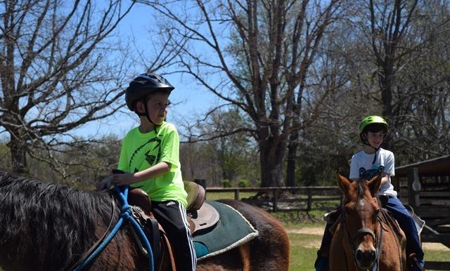 DeSoto State Park Horseback Riding Children