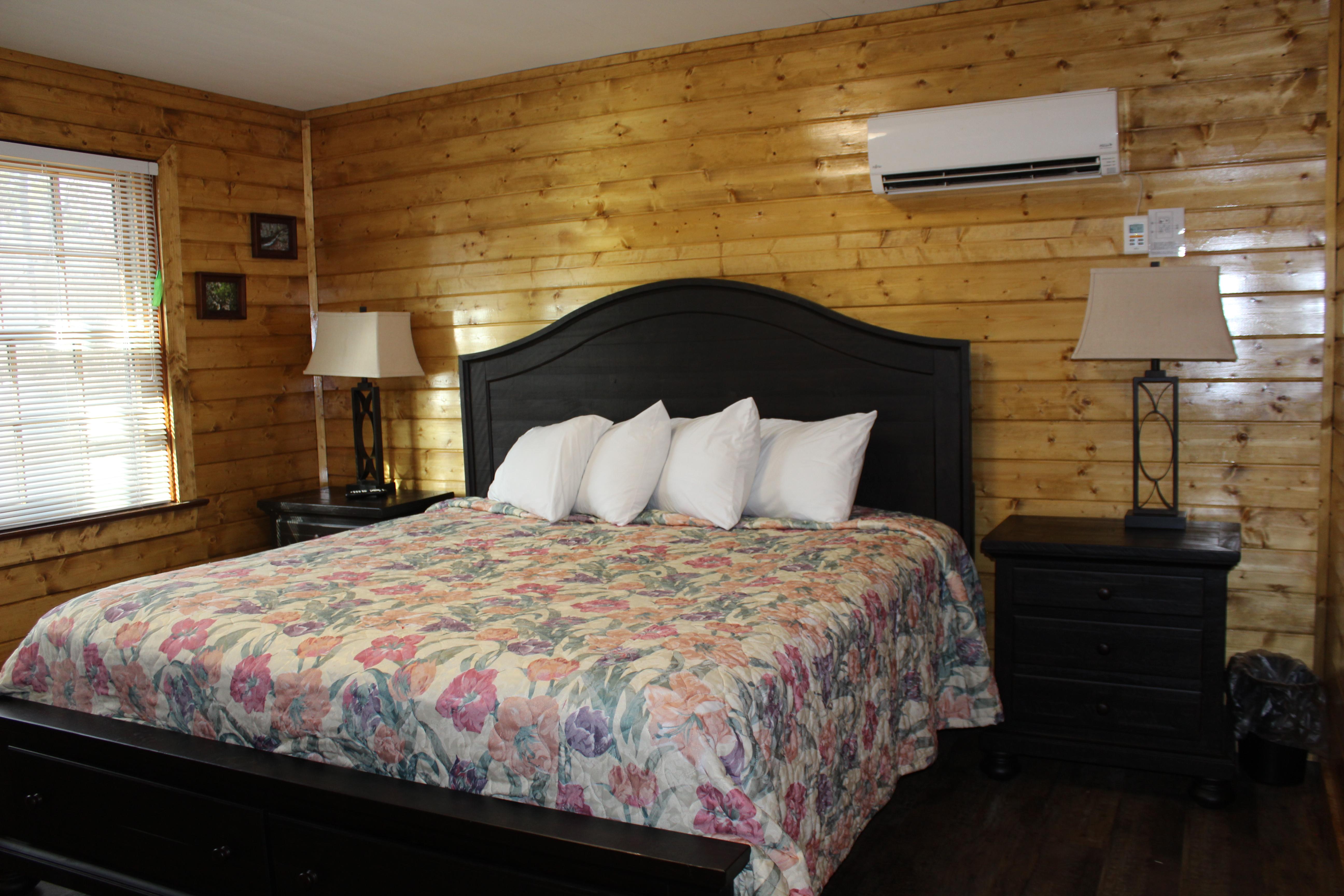 Cabin 3 Bedroom One with King Bed