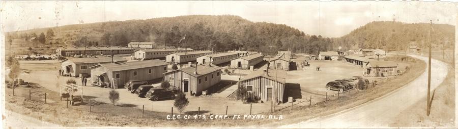 DeSoto State Park CCC Company 472-camp in Fort Payne, ALabama