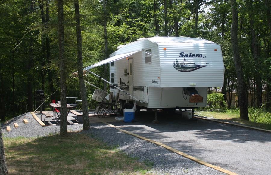 DSP improved campground-back in site