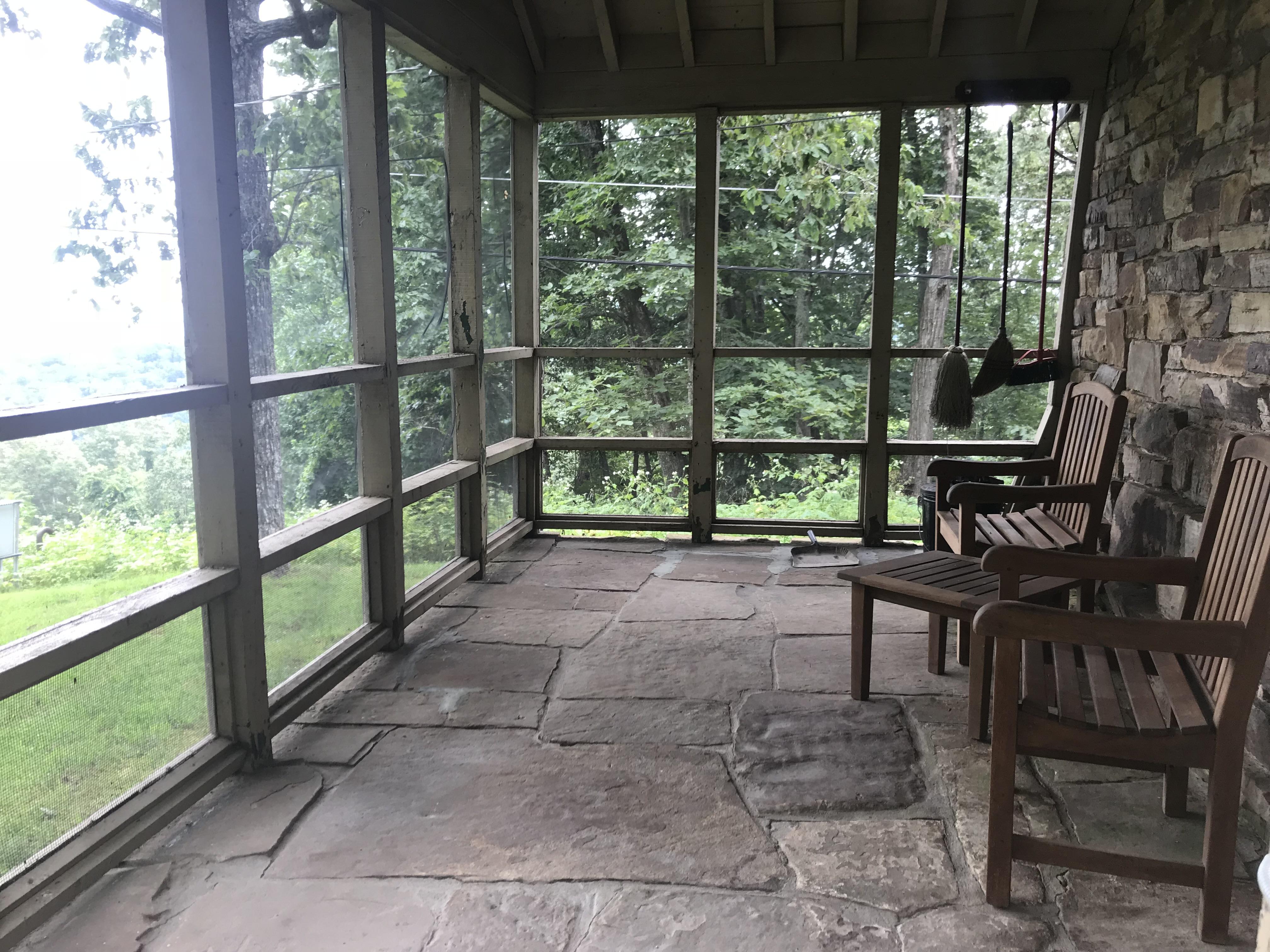 Cabin 6 Screened Porch