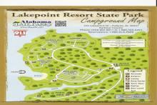 Lakepoint Map of Park