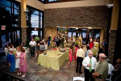 Lakepoint State Park patio reception