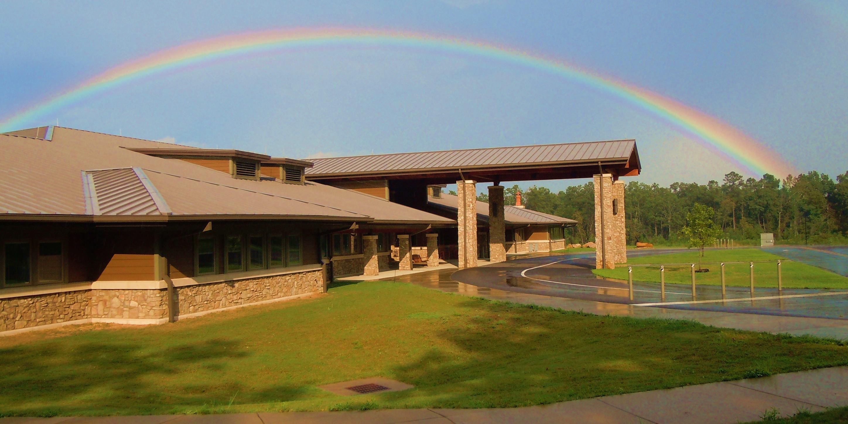 Little River Canyon Center with Rainbow