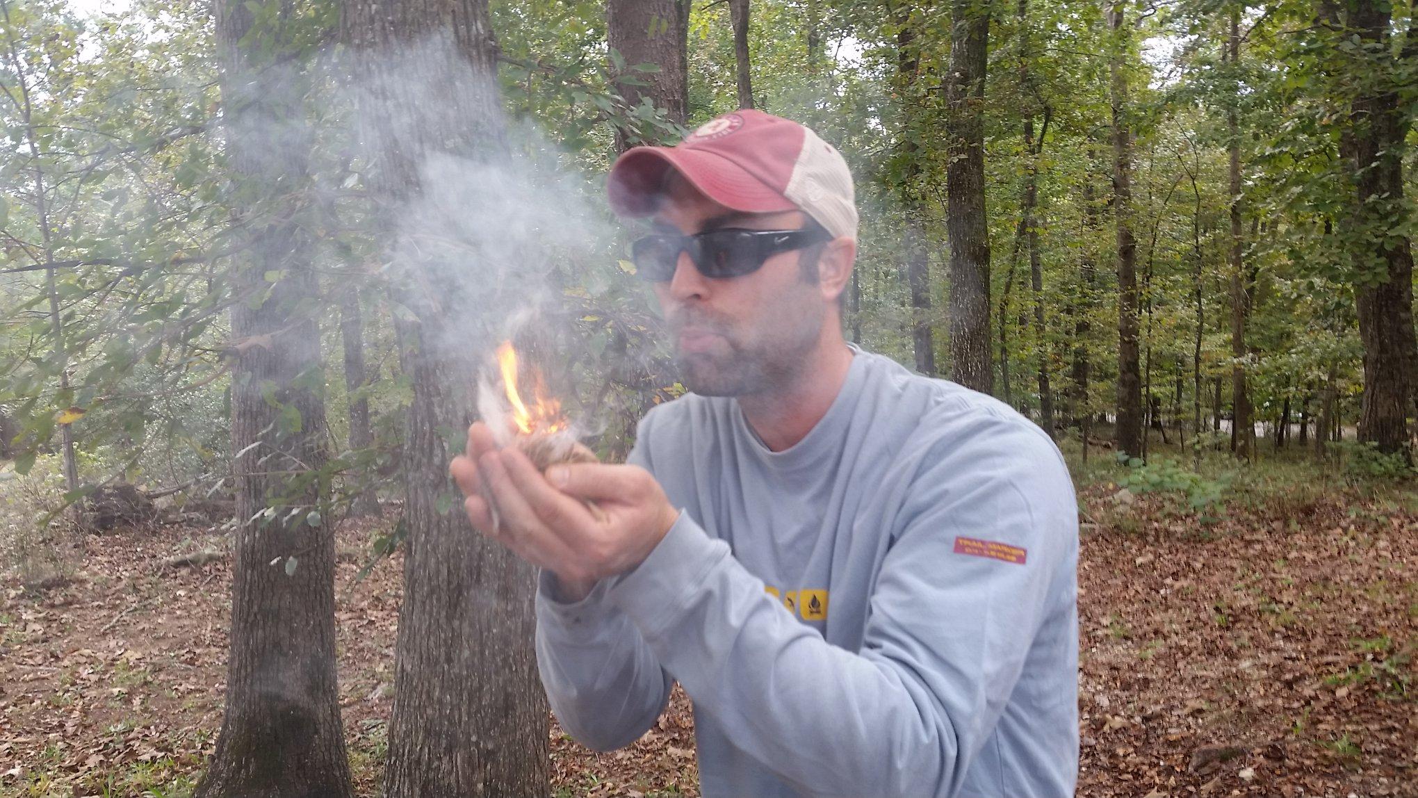 Bowdrill Class with seven pines survival