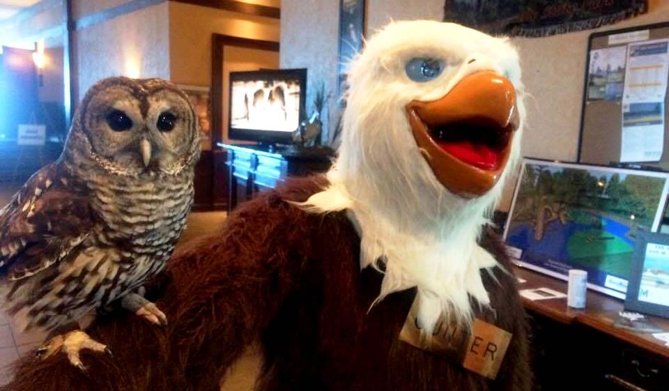 Gunter with Owl 