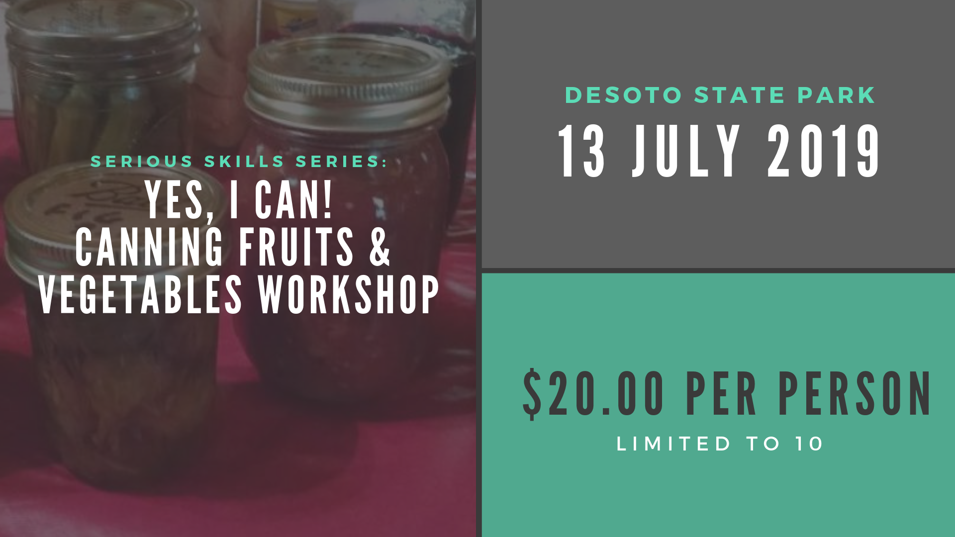 Yes I can! Canning Fruits and Vegetables