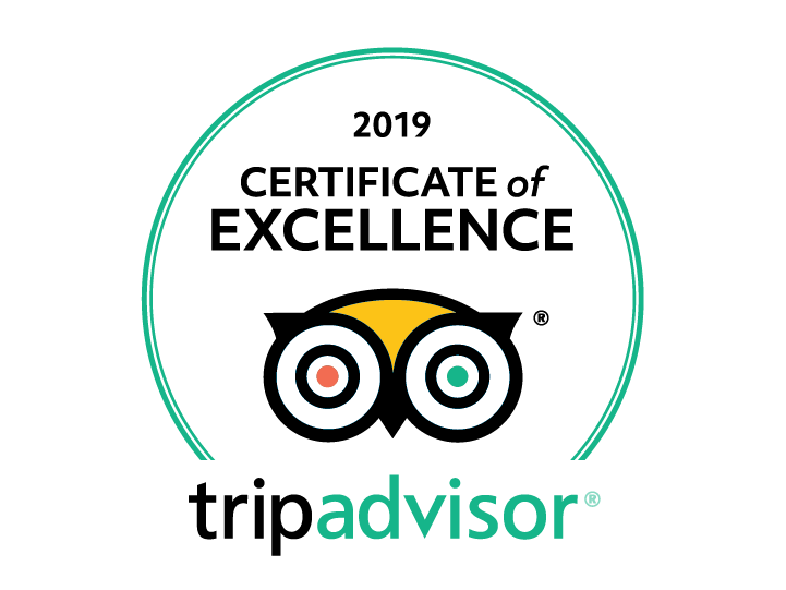 Trip Advisor Certificate of Excellence 2019