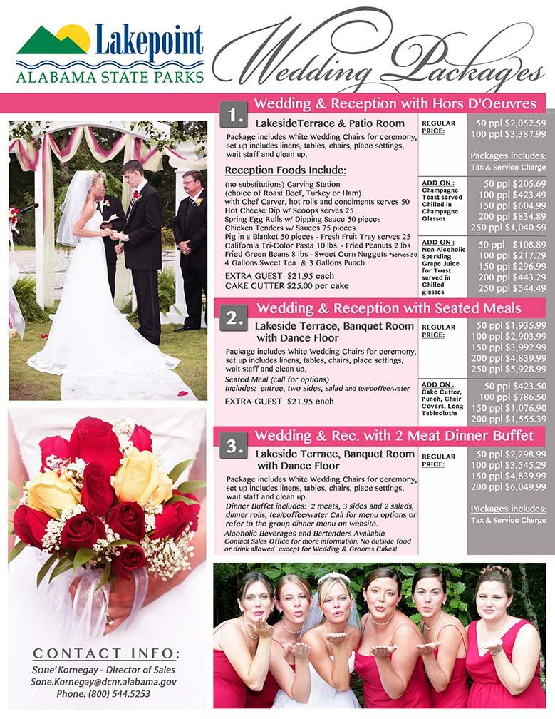 Lakepoint Wedding Package