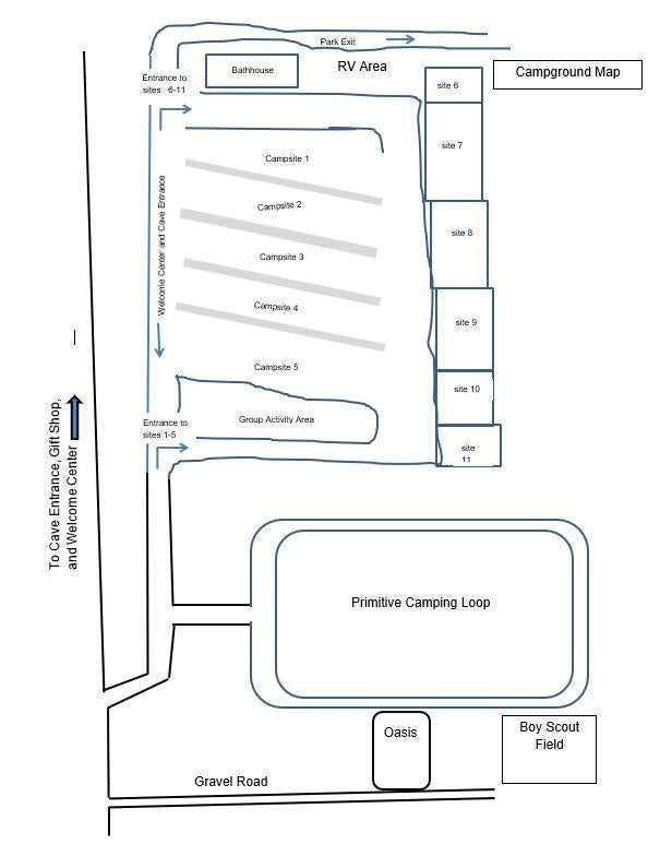 CCSP Campground Layout Map